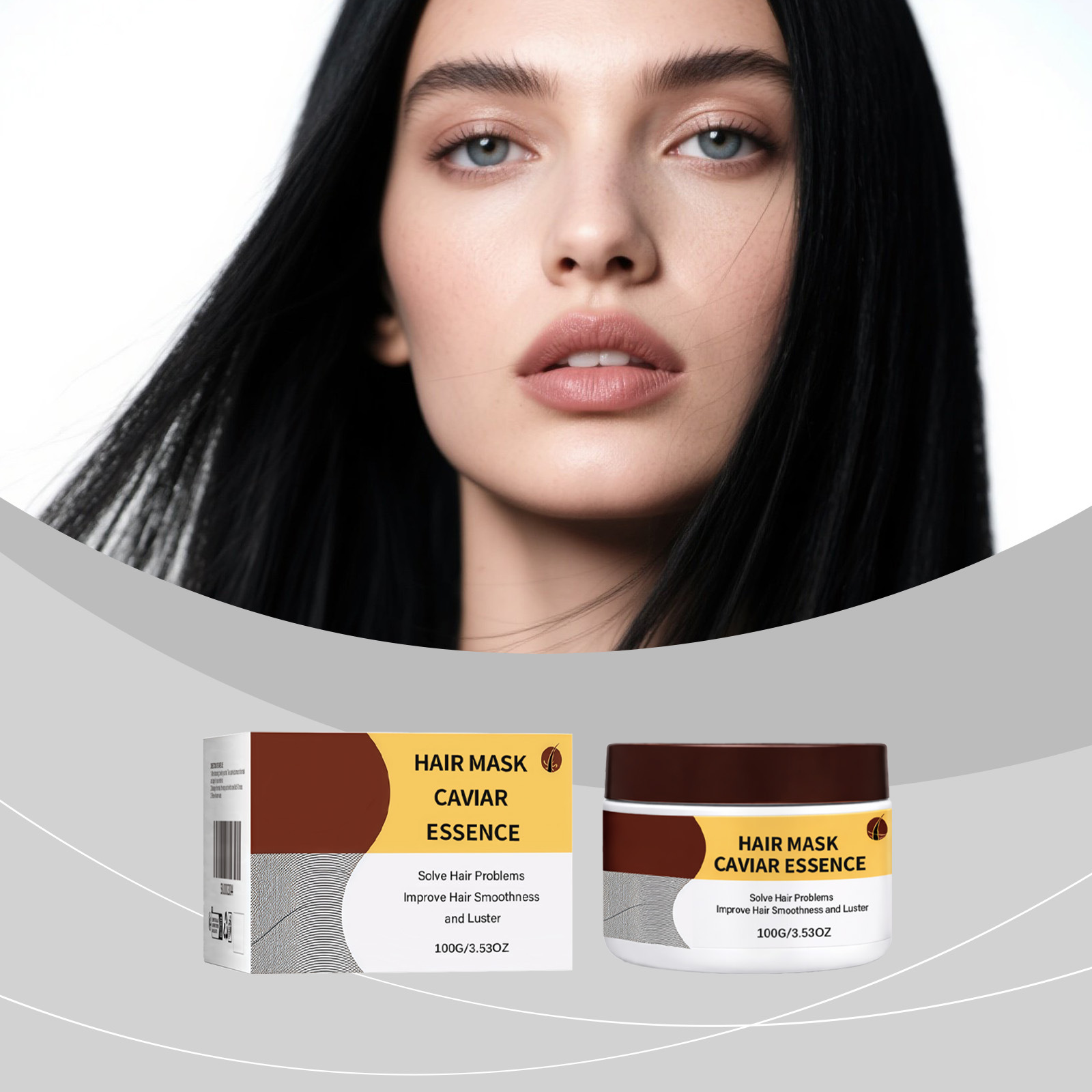 Hair Care For Dry And Frizzy Hair - Caviar Essence Hair Mask Deep Repair