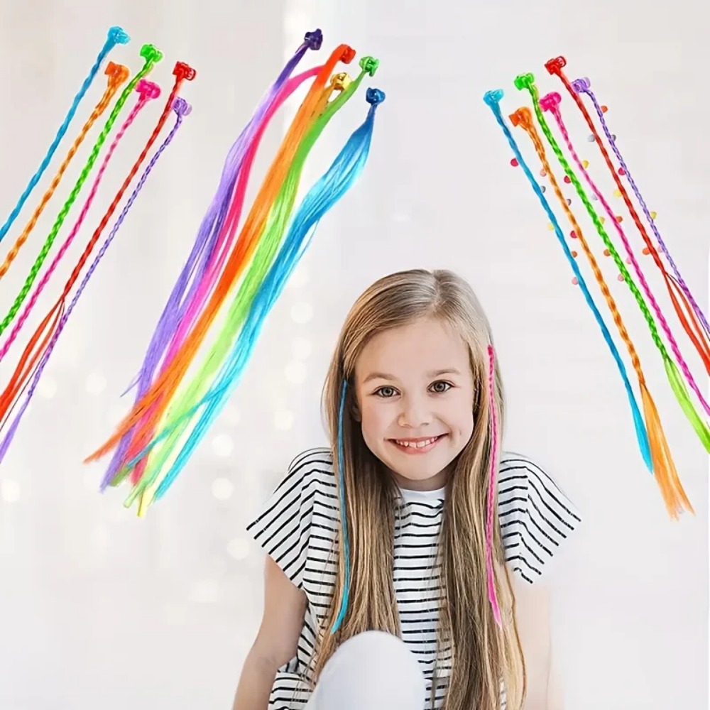 Bobby Pin Bulk - 18Pcs Colorful Hair Extensions Bobby Pins