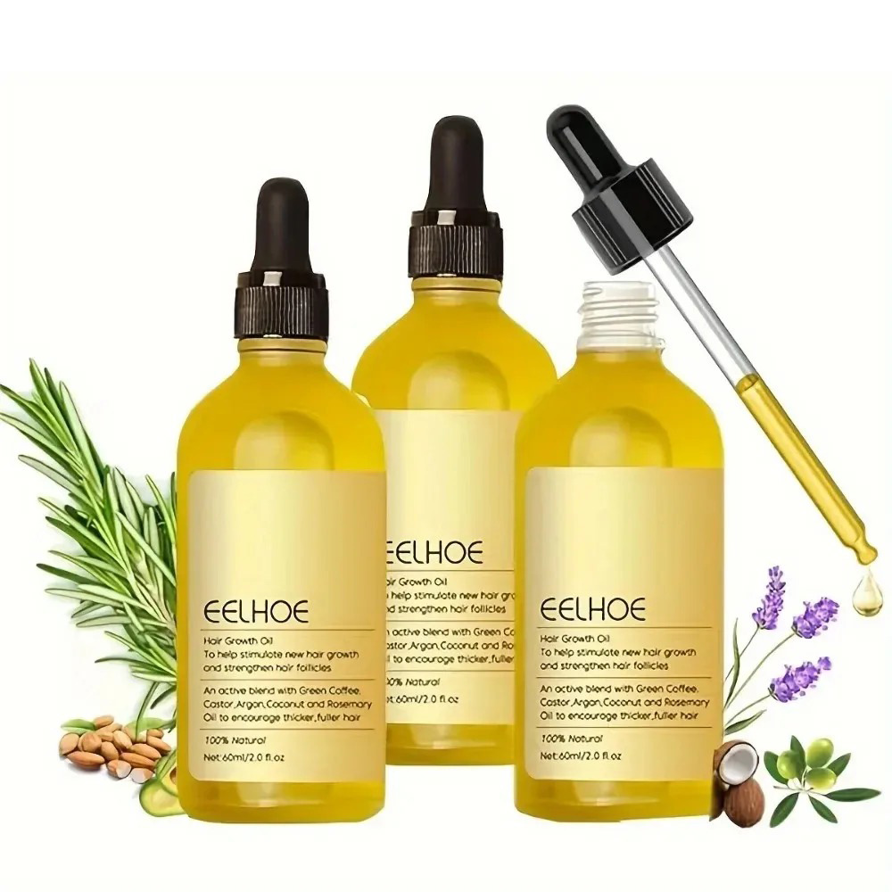 Hair Care Essence Oil Spray - 1/2/3pcs Natural Hair Growth Oil Rosemary