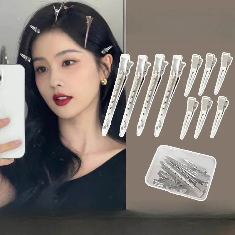 Bobby Pin Bulk - Simple Metal Duckbill Clip Crocodile Curly