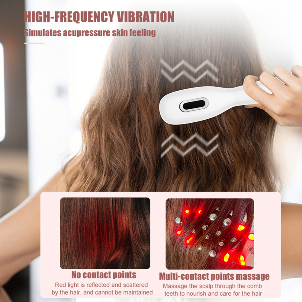 Electric Scalp Massage Comb +  - Hair Care Essential Oil review and price