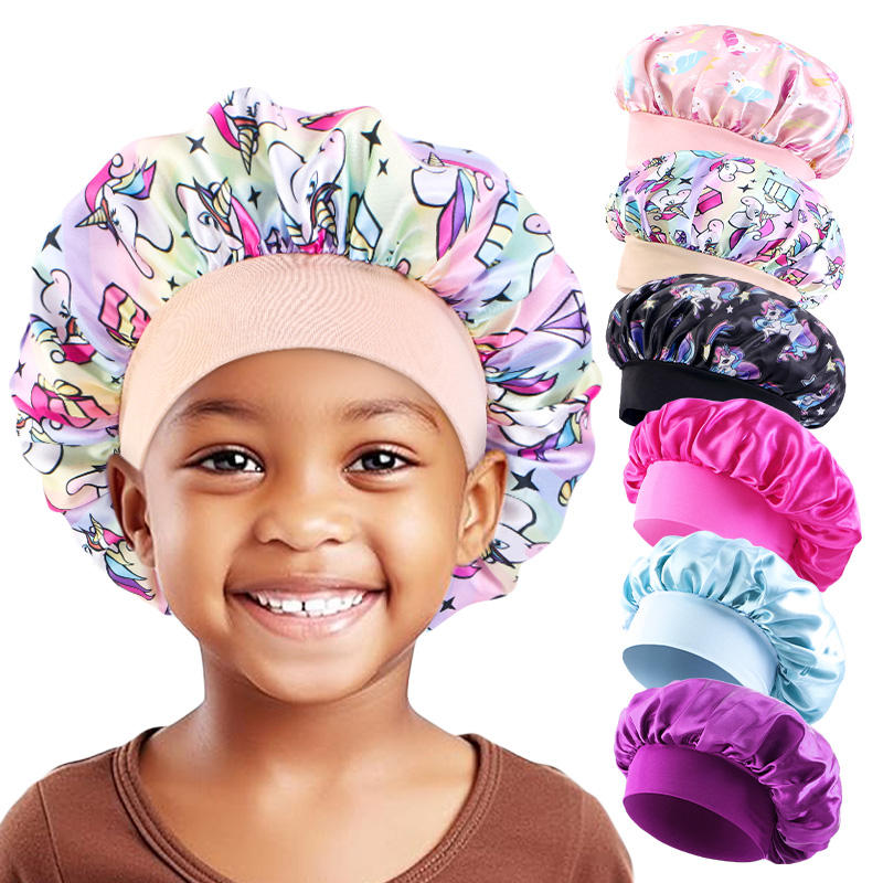6PCS/LOT Children Bonnet Cute  - Hair Care For 5 Year Old Girl review and price