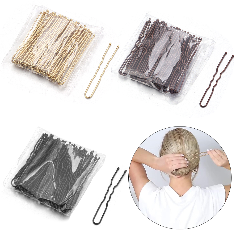 50Pcs Women Girls U Shaped Hai - Bobby Pin Bulk review and price