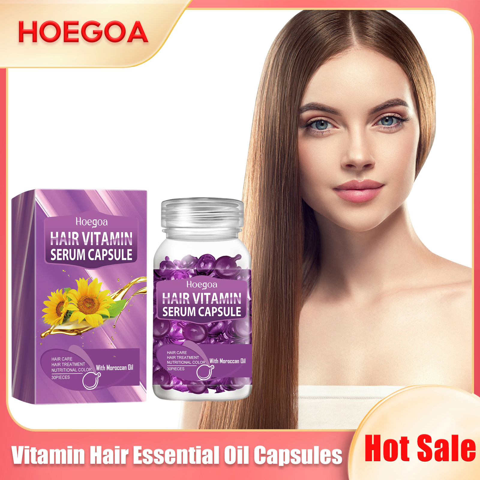 Vitamin Hair Essential Oil Cap - Hair Care Capsule review and price