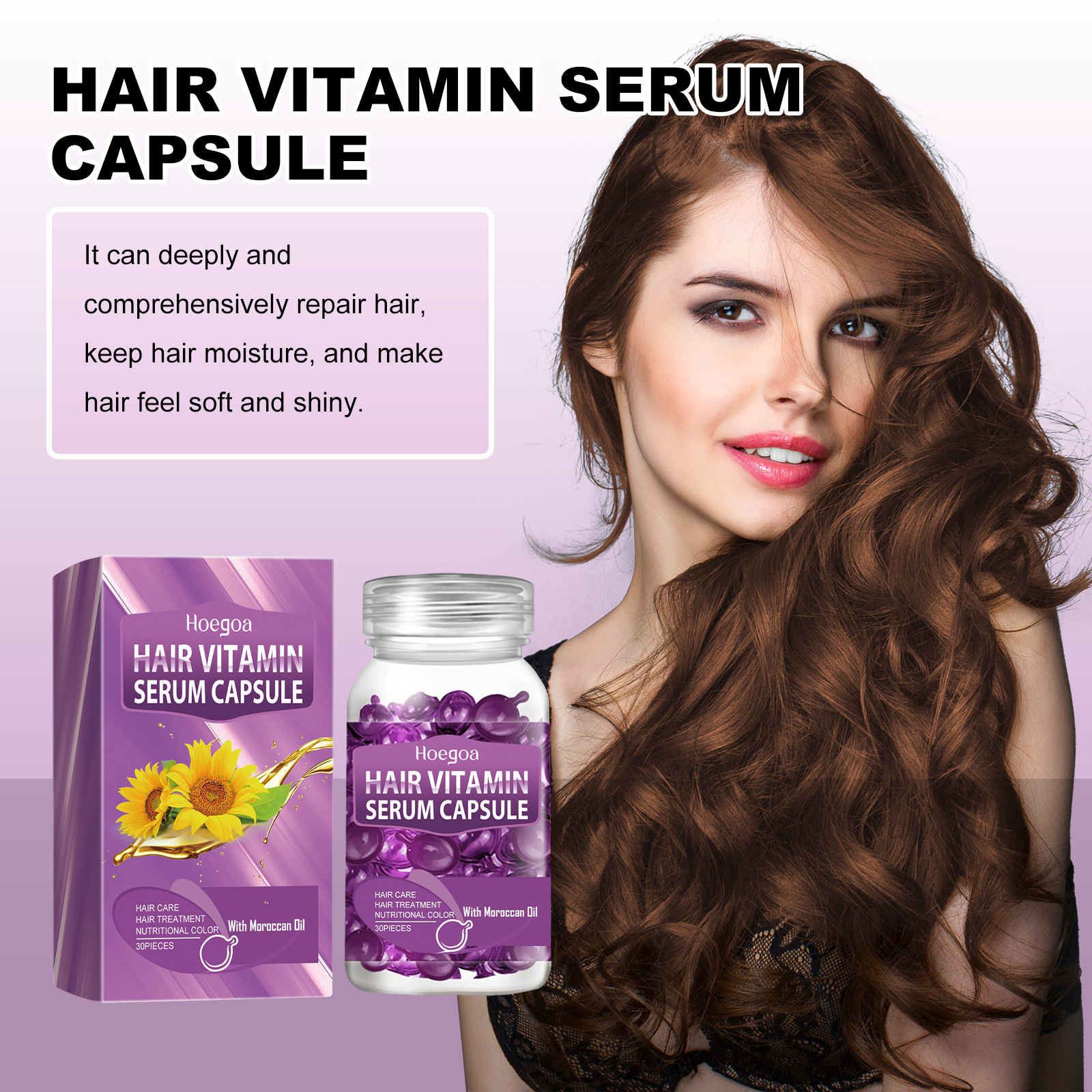 Vitamin Hair Essential Oil Cap - Hair Care Capsule review and price