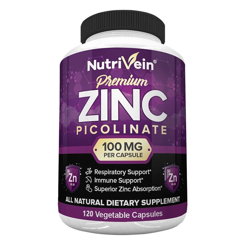 Premium Zinc Picolinate 100mg  - Hair Care Capsule review and price