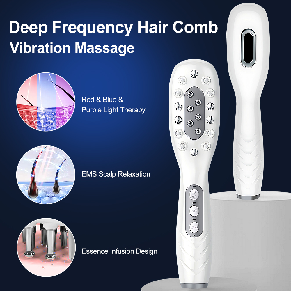 3 Gears EMS Vibration LED Ligh - Hair Care For Hair Growth review and price