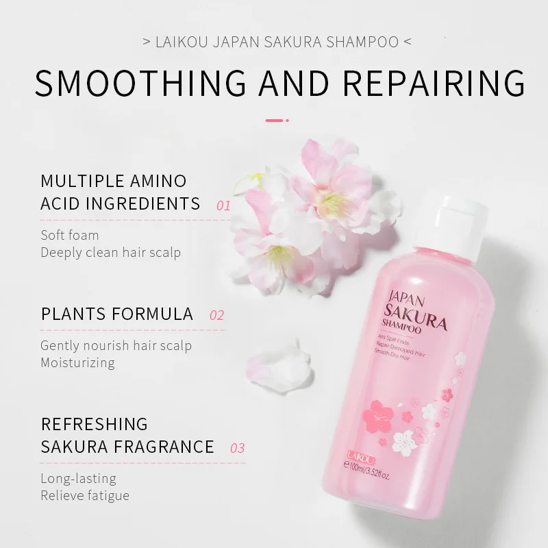LAIKOU Japan Sakura  Shampoo R - Hair Care Capsule review and price