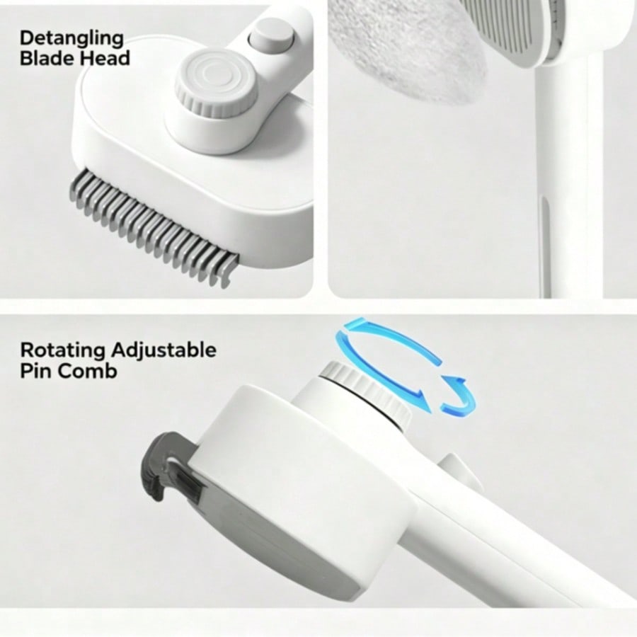 1PC Cat Dog Self-Cleaning Brus - Hair Care Is Self Care review and price