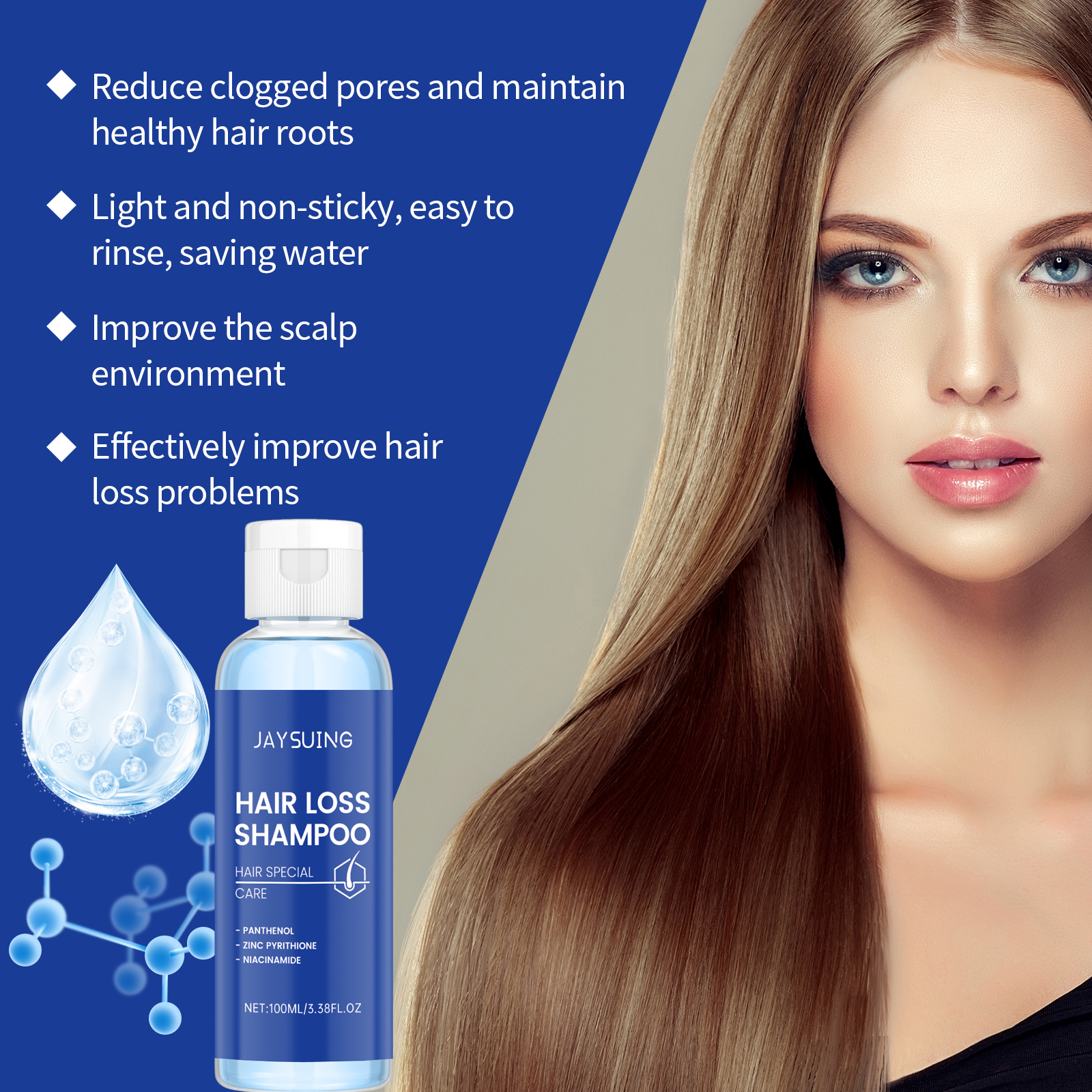 Copper Peptide Shampoo Hair Gr - Hair Care Essence Oil Spray review and price