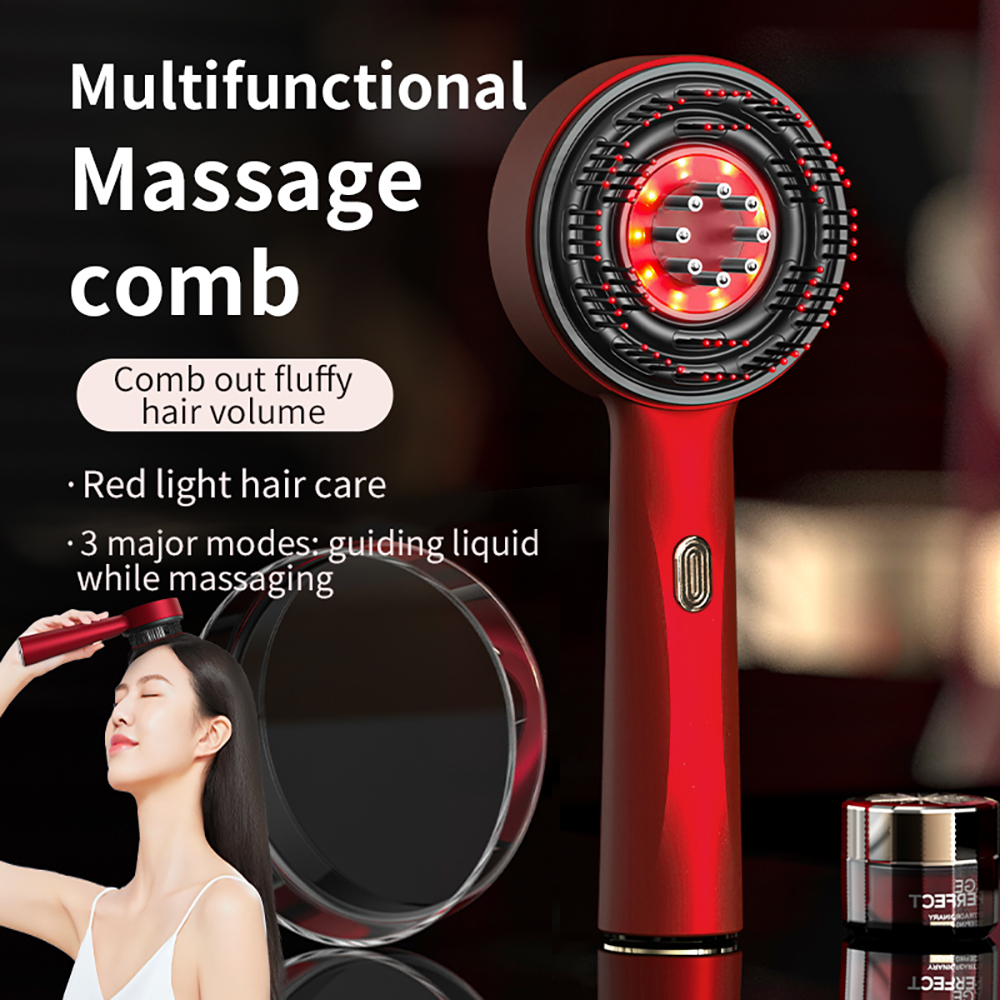 Electric Massage Comb Vibratio - Hair Care Essential Oil review and price