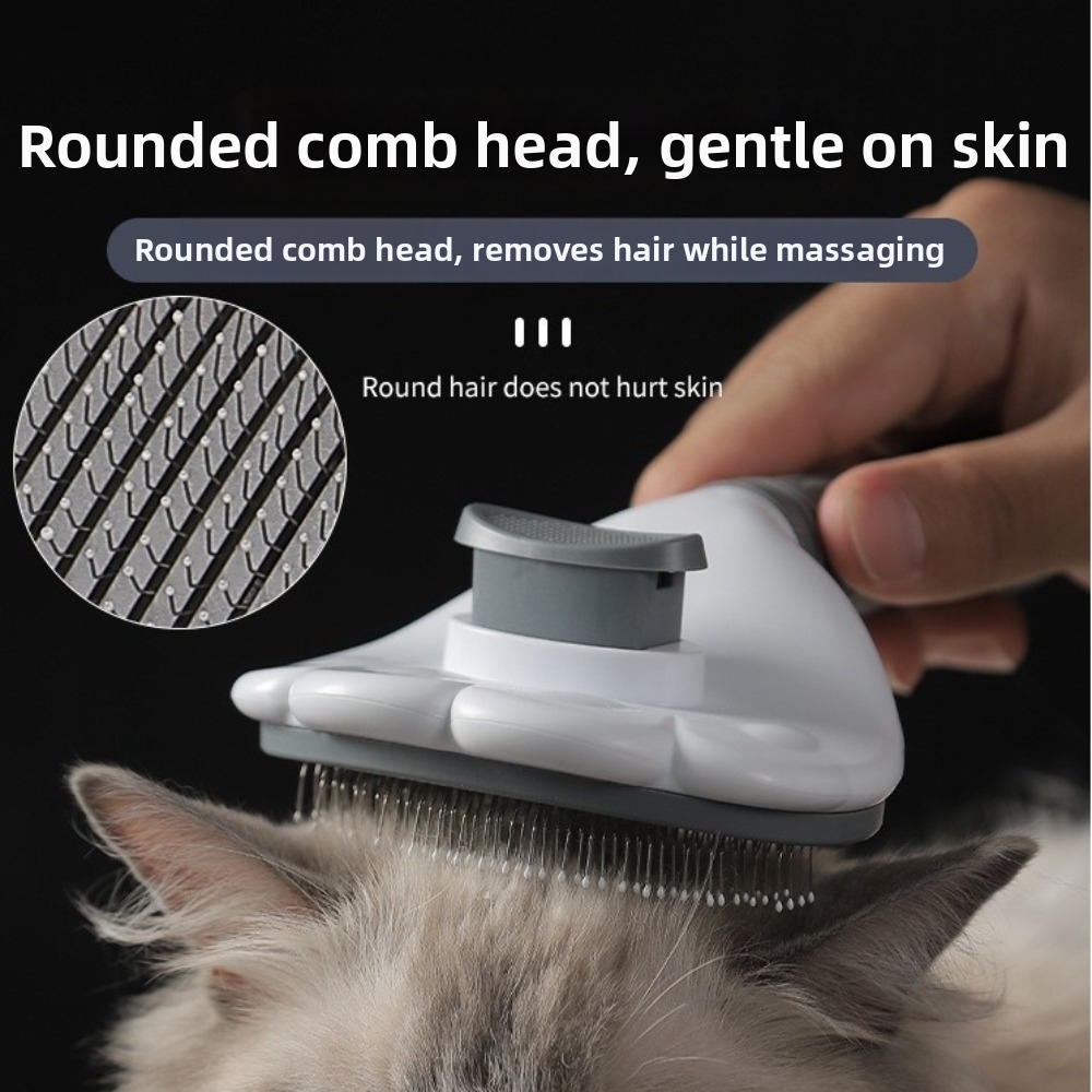 Cat Paw Shape Pet Dog Brush An - Hair Care Is Self Care review and price