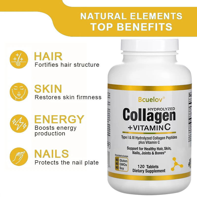 bcuelov Hydrolyzed Collagen Pe - Hair Care Capsule review and price