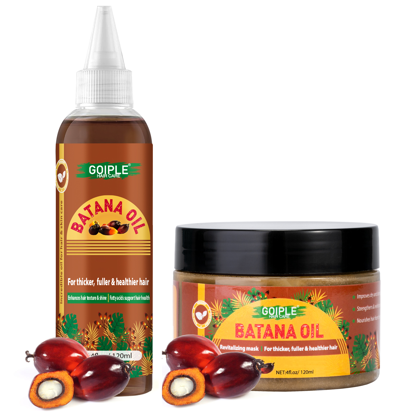 GOIPLE Natural Batana Oil Prom - Hair Care Essence Oil Spray review and price