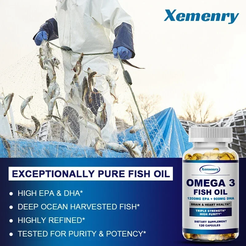 Omega 3 Fish Oil - Supports Ne - Hair Care Capsule review and price