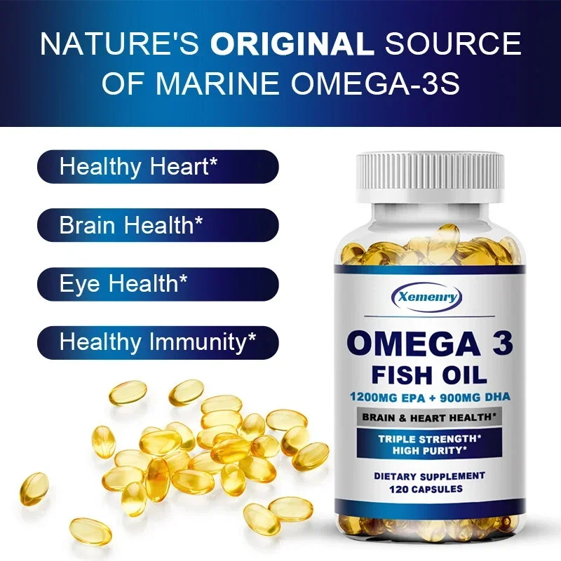 Omega 3 Fish Oil - Supports Ne - Hair Care Capsule review and price