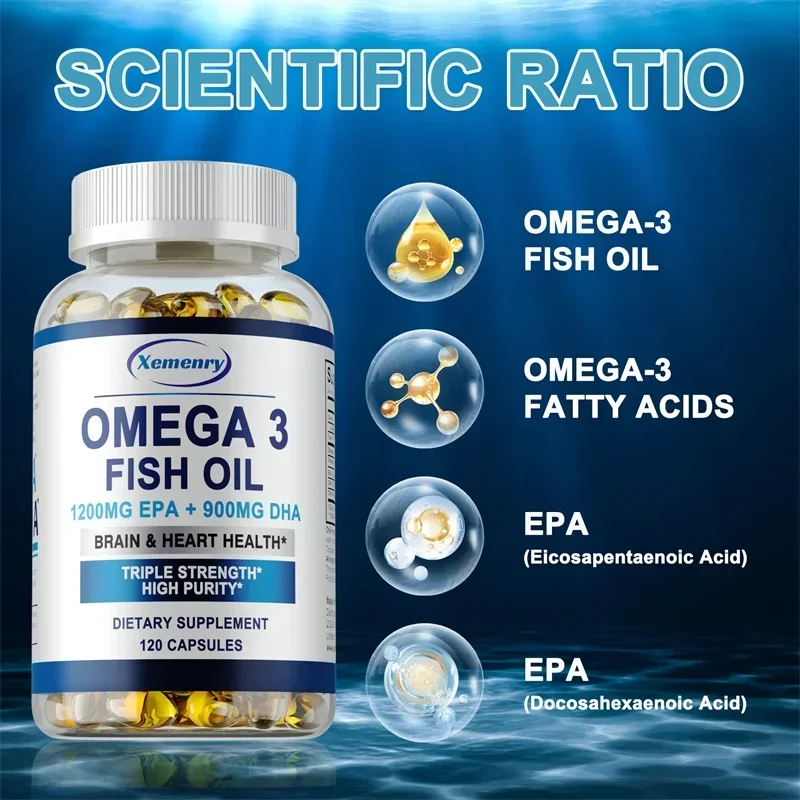 Omega 3 Fish Oil Supplement wi - Hair Care Capsule review and price