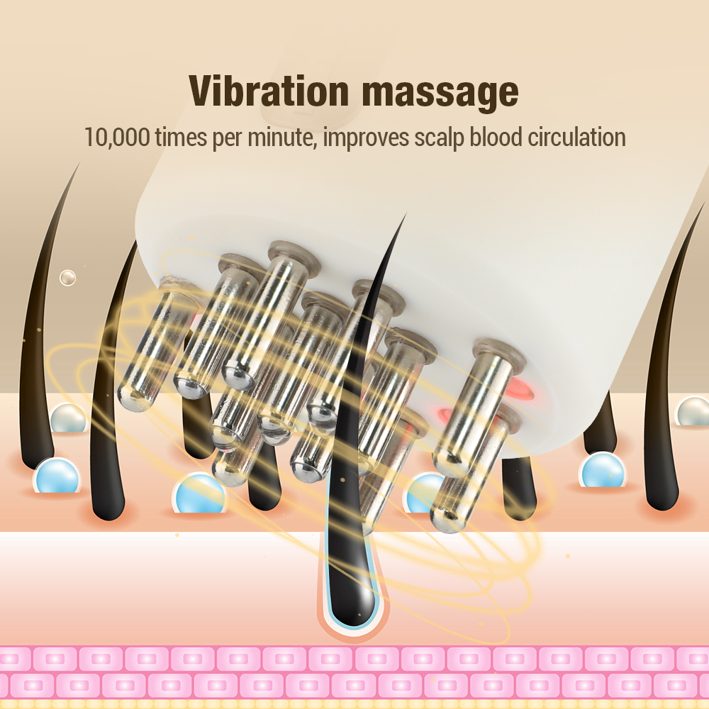 Electric Vibration Head Massag - Hair Care Essential Oil review and price