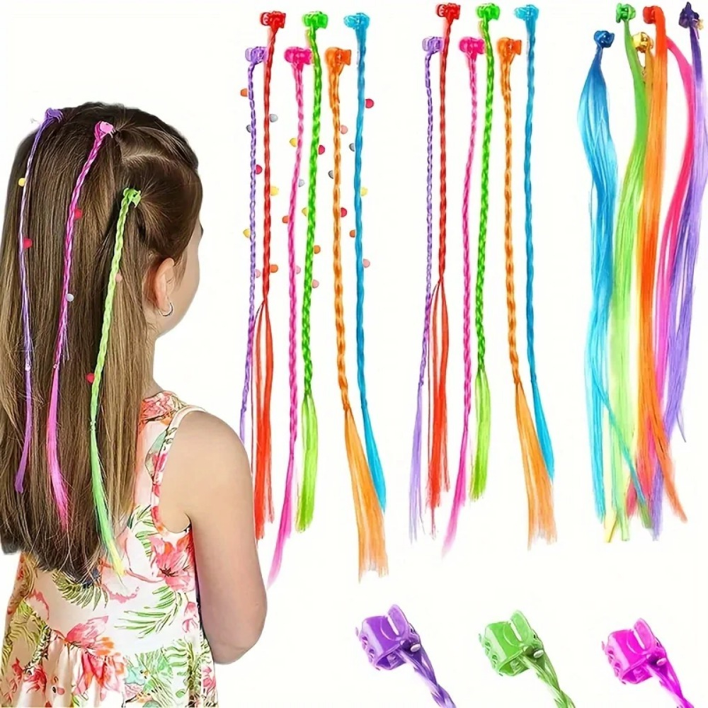 18Pcs Colorful Hair Extensions - Bobby Pin Bulk review and price