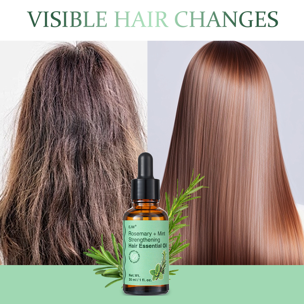 Rosemary & Mint Hair Oil - Str - Hair Care For Dry And Frizzy Hair review and price