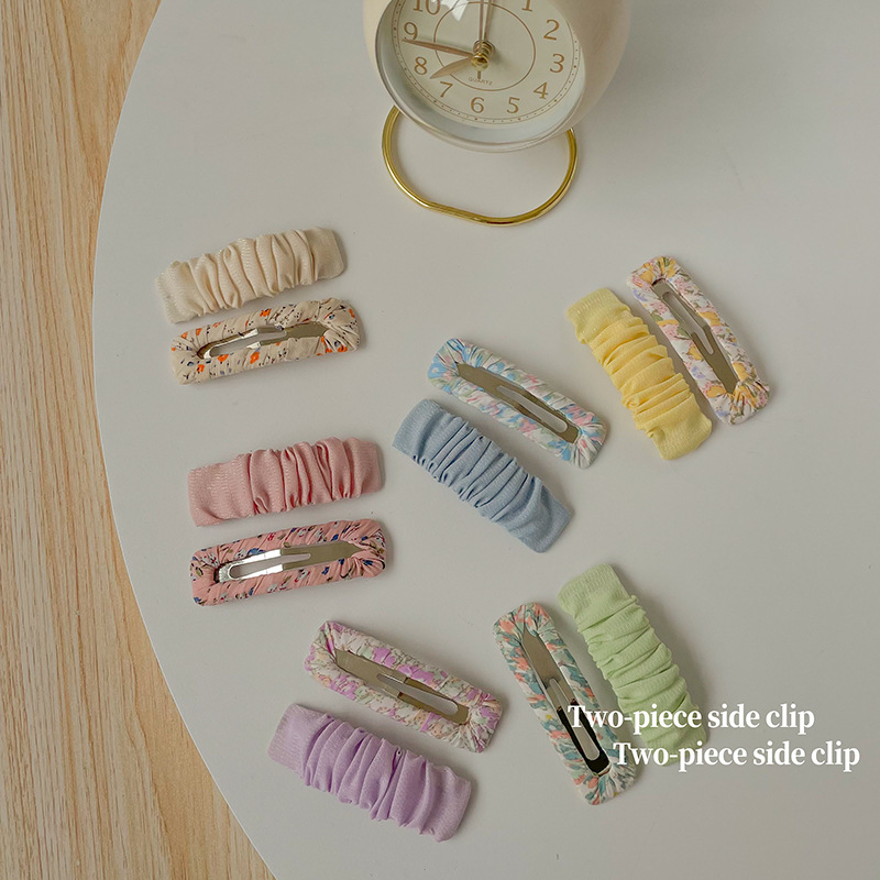 2pcs Girls Sweet Floral Print  - Bobby Pin Bulk review and price