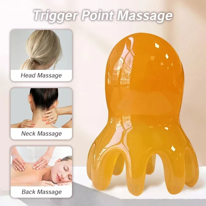 Natural Resin Octopus Acupoint - House Hair Care review and price