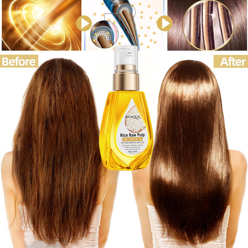 Rice puree hair care essential - Hair Care For Dry And Frizzy Hair review and price