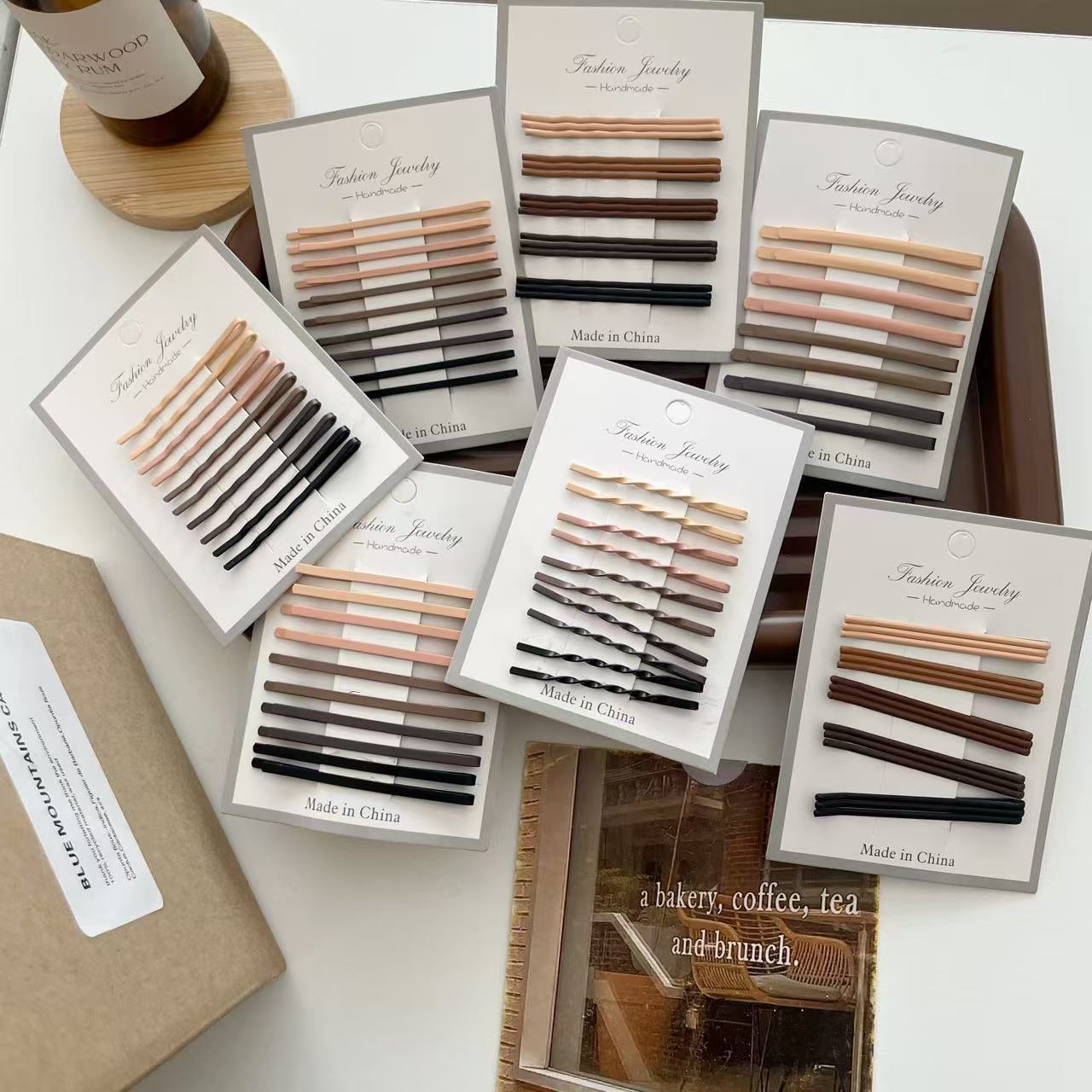 10pcs Milk Tea Color Hairpins  - Bobby Pin Bulk review and price