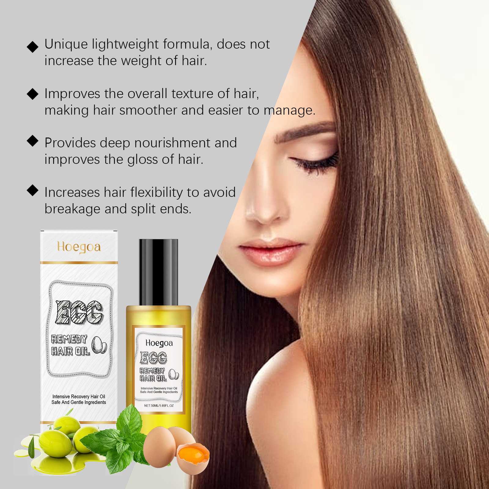 Egg Remedy Hair Oil Restore So - Hair Care For Dry And Frizzy Hair review and price