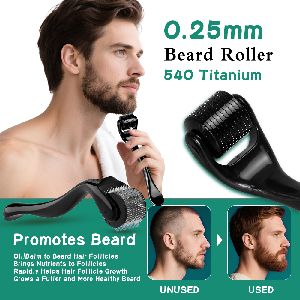 0.2/0.25/0.3mm Derma Roller fo - Hair Care For Hair Growth review and price