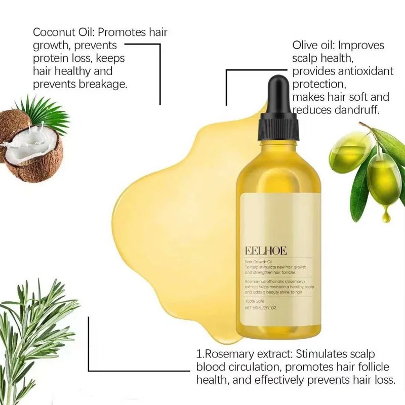 1/2/3pcs Natural Hair Growth O - Hair Care Essence Oil Spray review and price