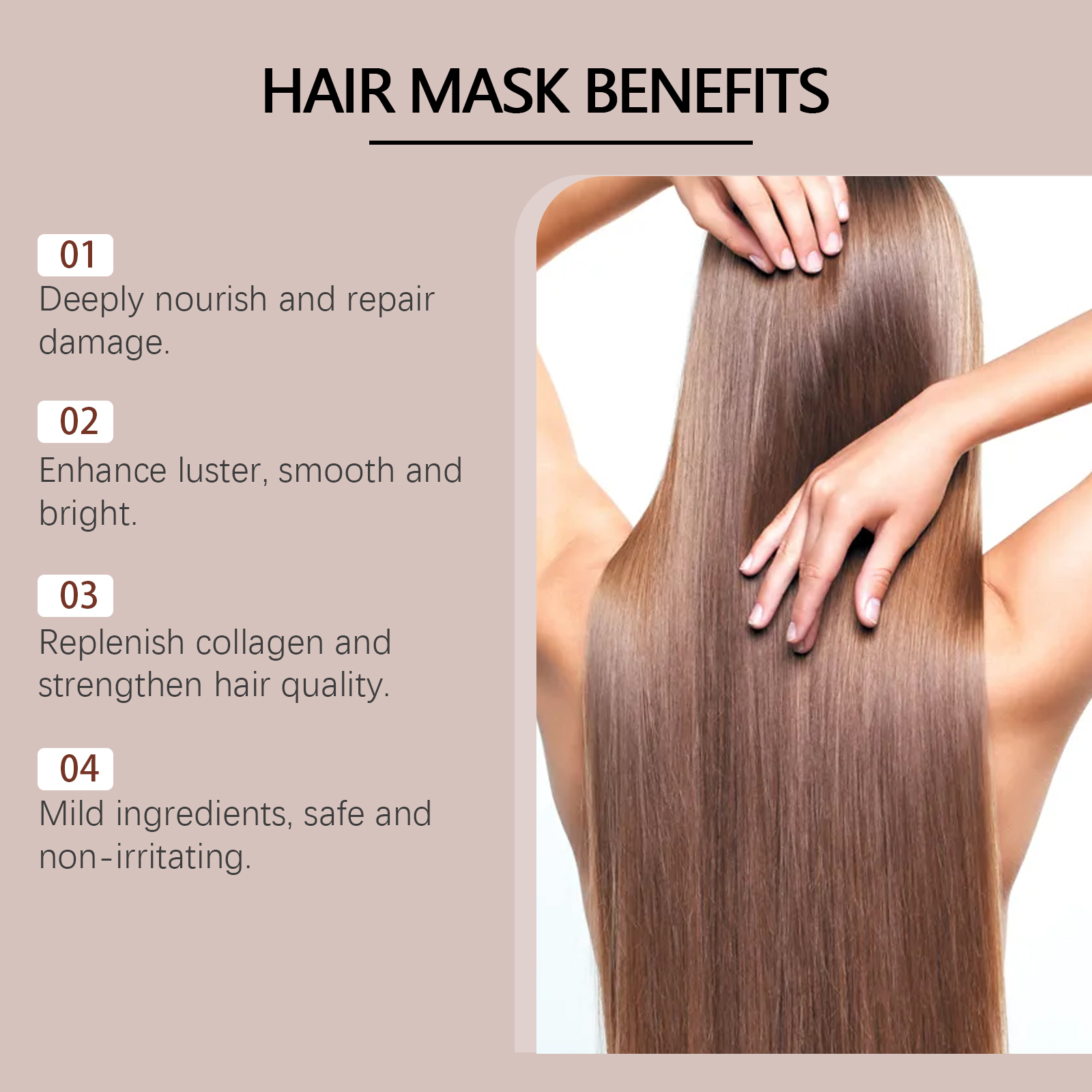 Collagen Hair Mask Keratin Tre - Hair Care For Dry And Frizzy Hair review and price