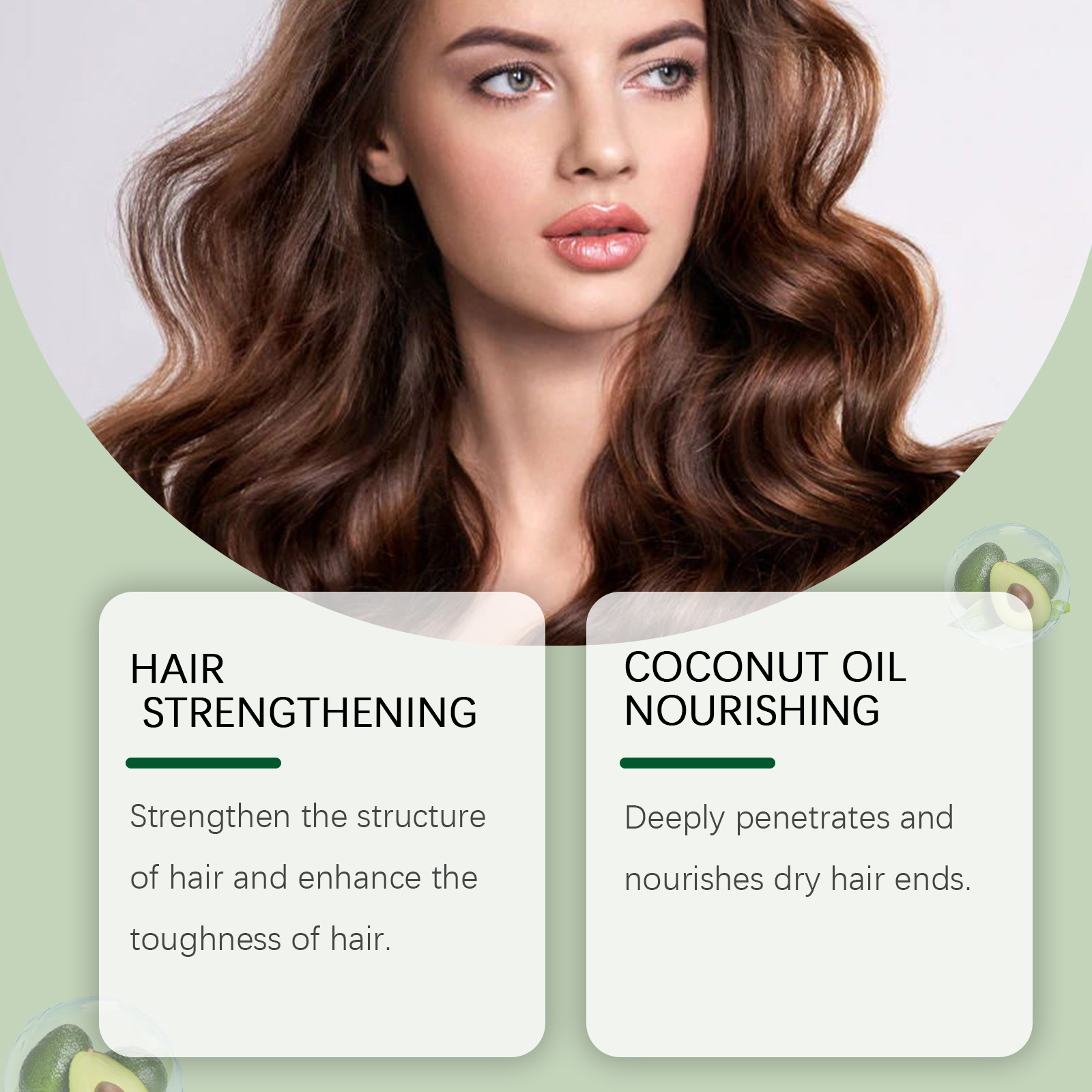 OUHOE Avocado Oil Hair Mask Mo - Hair Care For Dry And Frizzy Hair review and price
