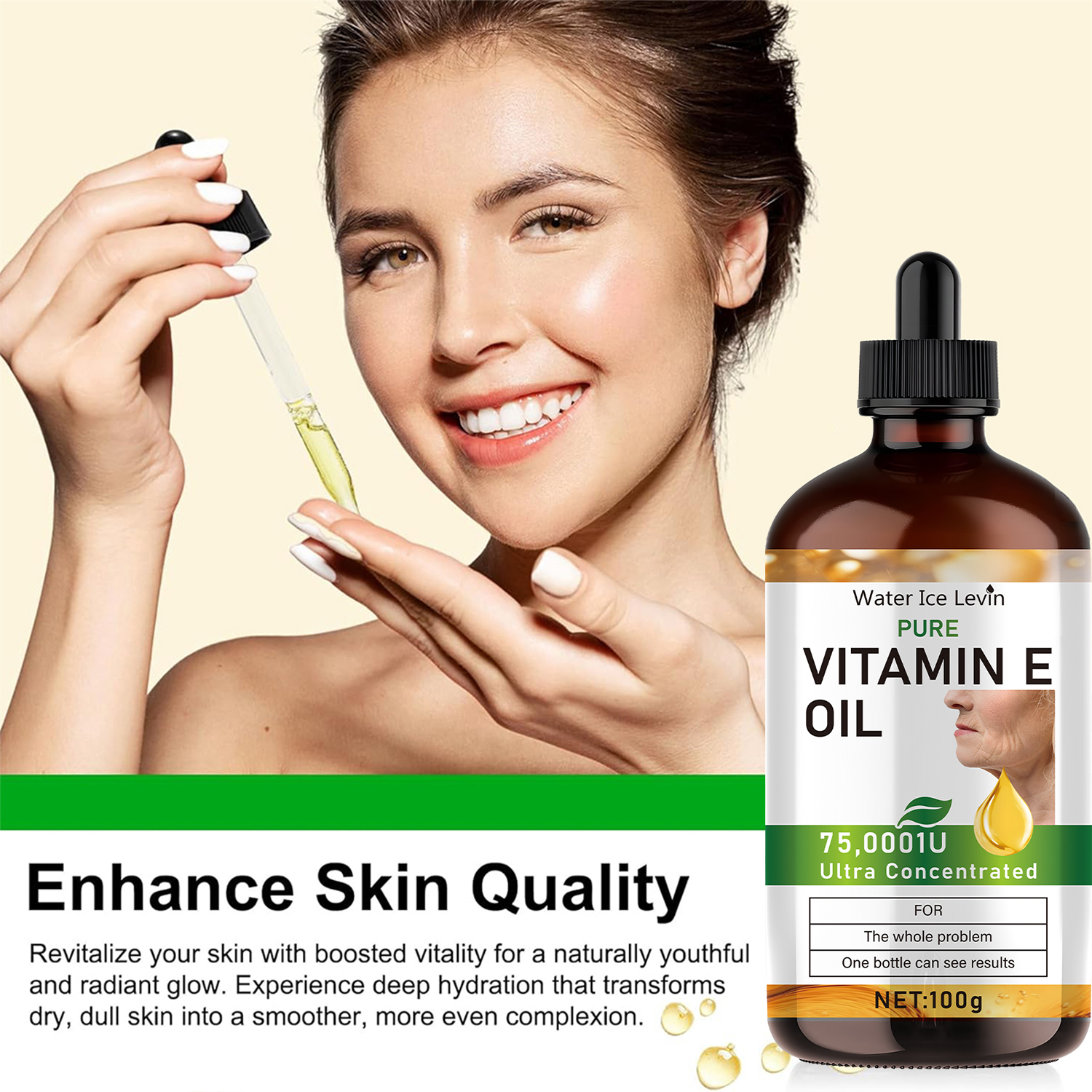 100ml Natural Vitamin E Essent - Hair Care Capsule review and price