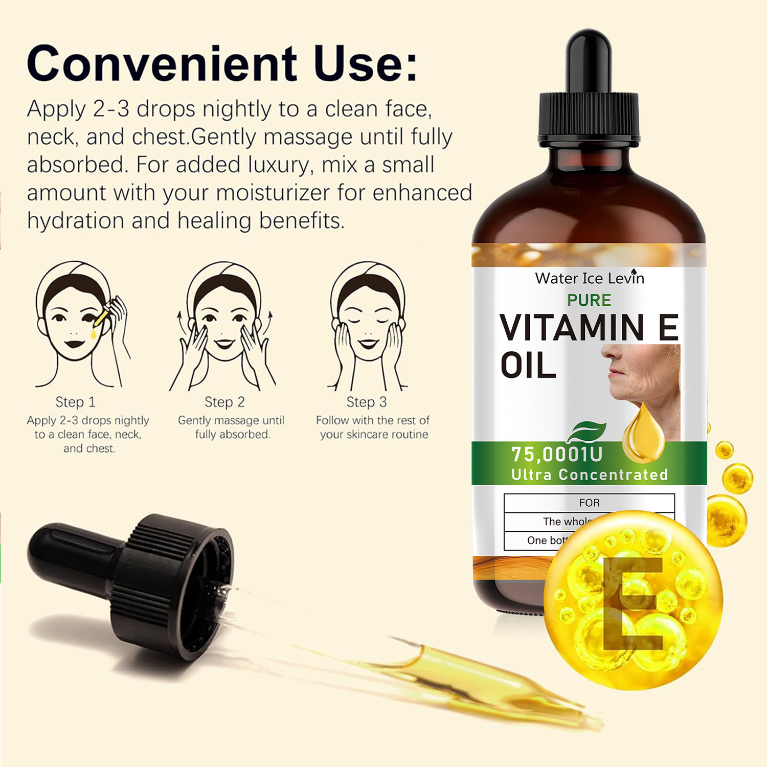 100ml Natural Vitamin E Essent - Hair Care Capsule review and price