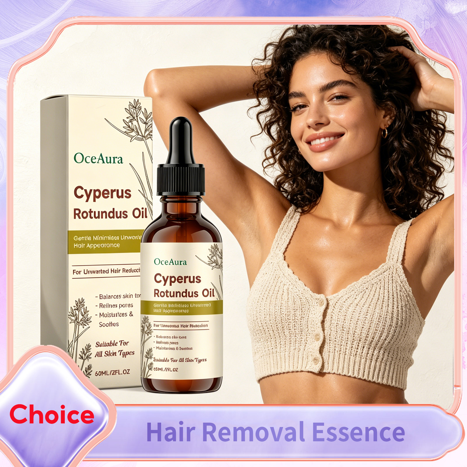 Cyperus Rotundus Hair Removal  - Hair Care Essence Oil Spray review and price