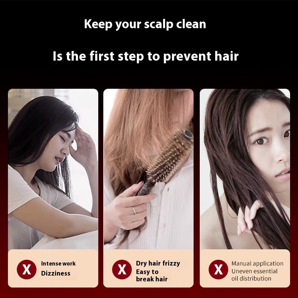Electric Vibration Massage Com - Hair Care Essential Oil review and price