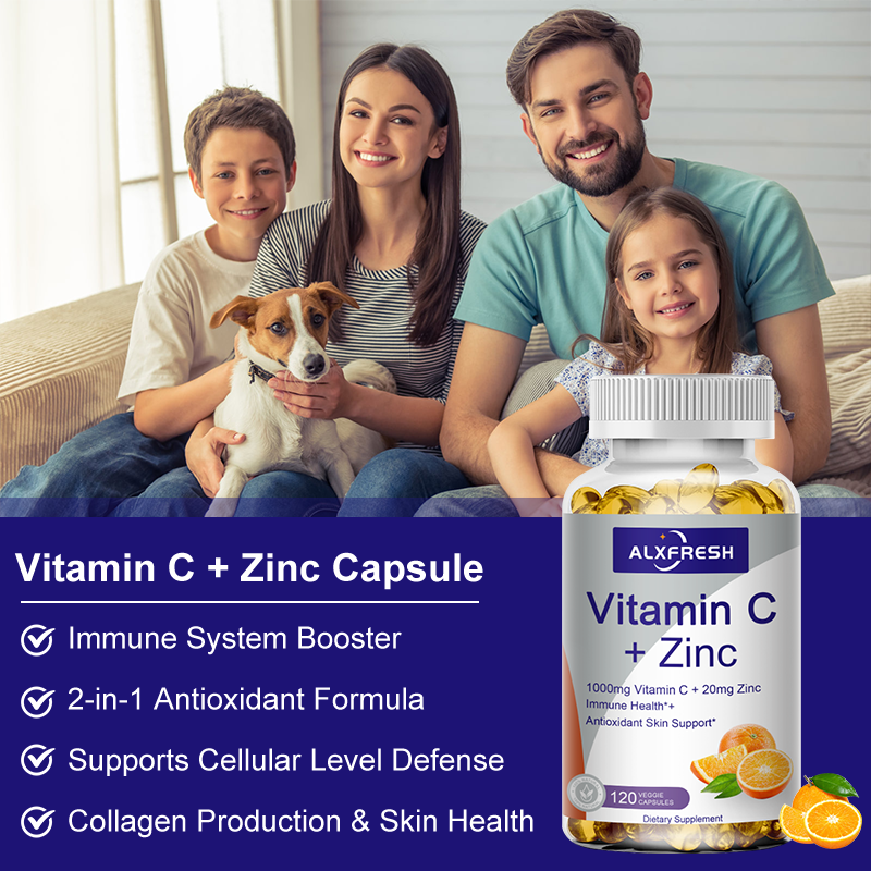 Alxfresh Vitamin C with Zinc f - Hair Care Capsule review and price