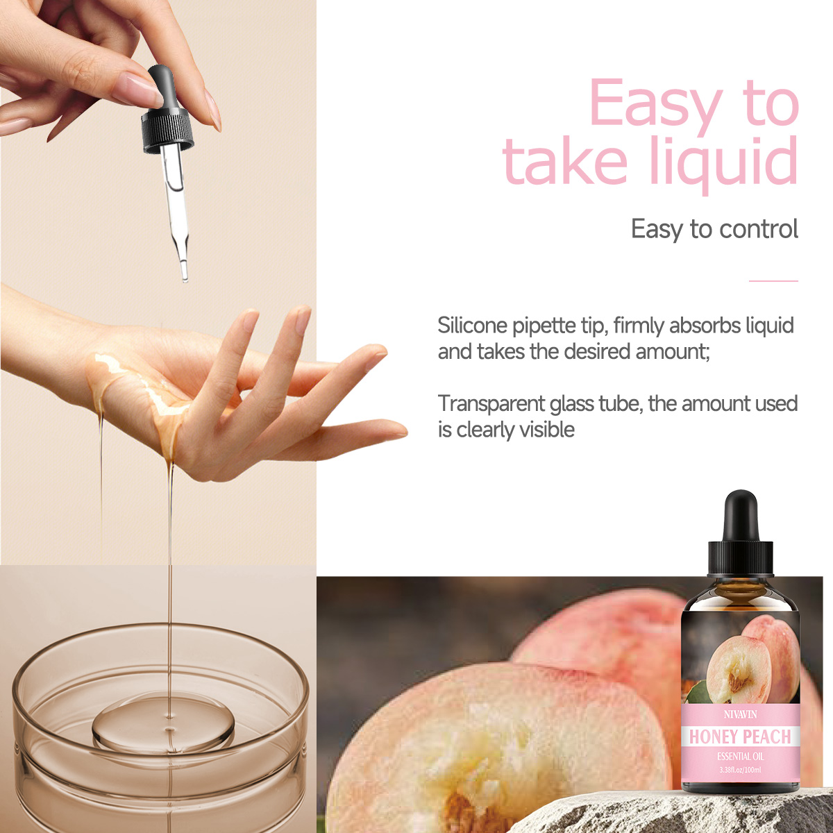 30ml/60ml/100ml peach essentia - Hair Care Fragrance Essential Oil review and price