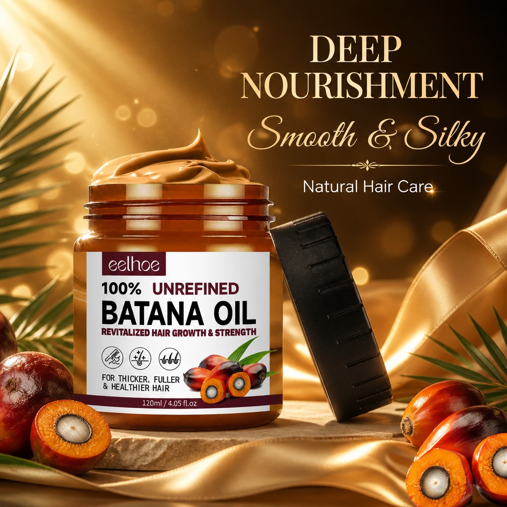 100% Pure Organic Batana Oil C - Hair Care For Dry And Frizzy Hair review and price