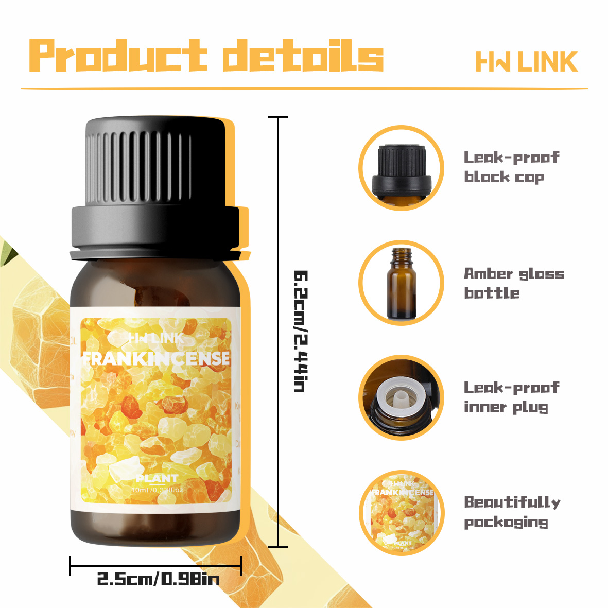 Frankincense Essential Oil 10m - Hair Care Essential Oil review and price