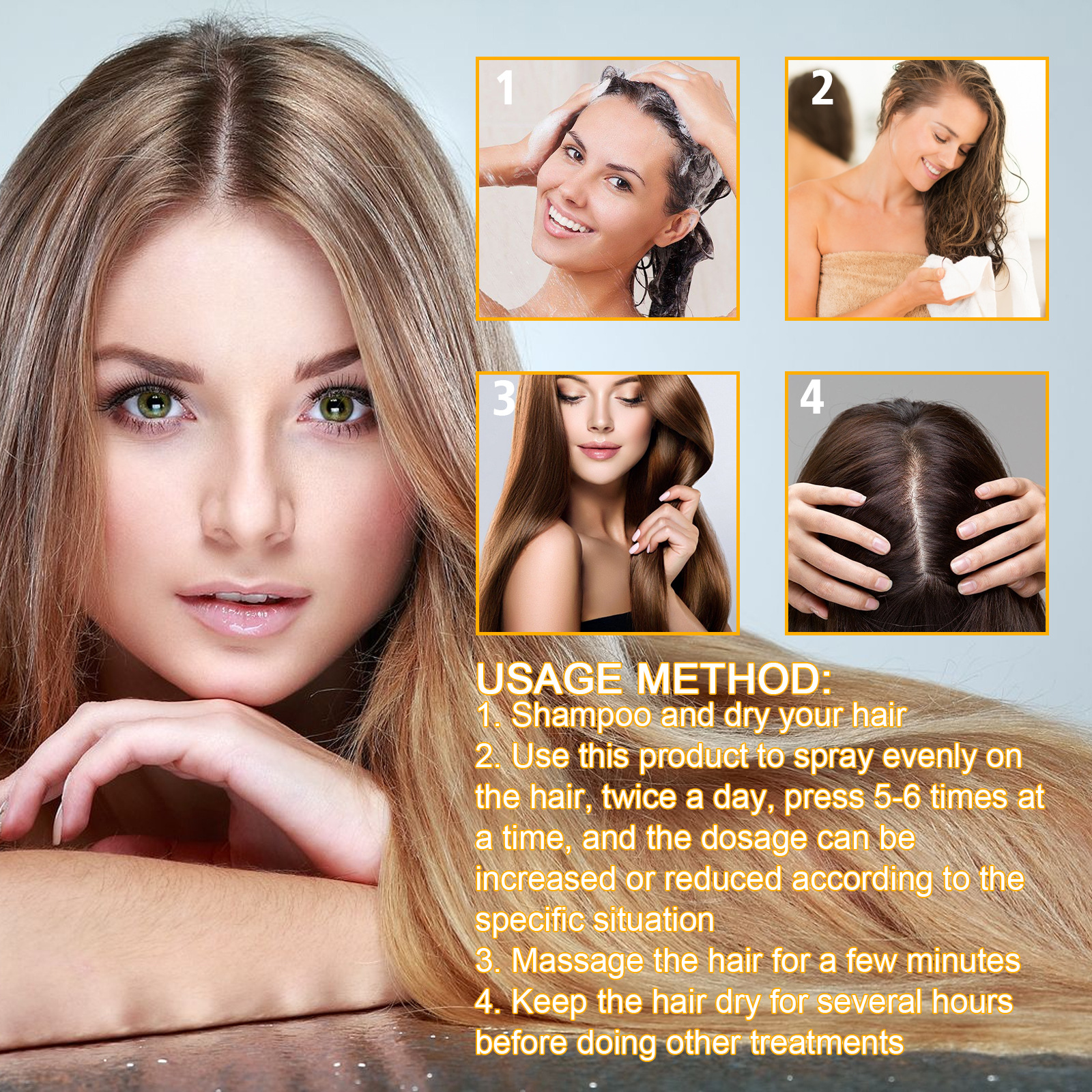 Biotin Hair Care Spray Nourish - Hair Care Essence Oil Spray review and price