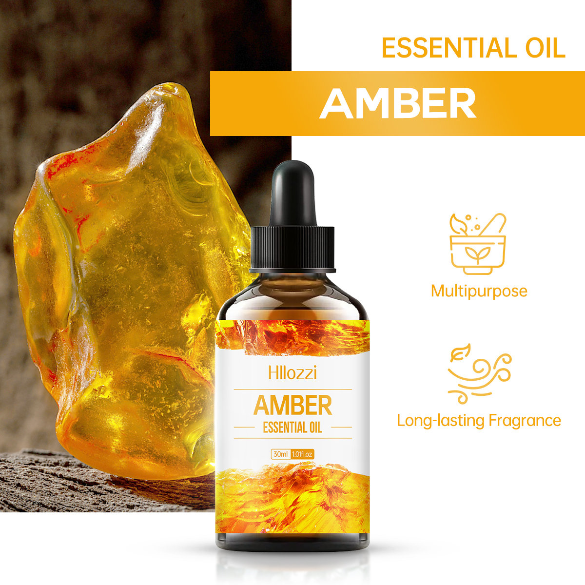 Amber essential oil, a natural - Hair Care Fragrance Essential Oil review and price